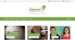 Desktop Screenshot of lismorebiblechurch.org